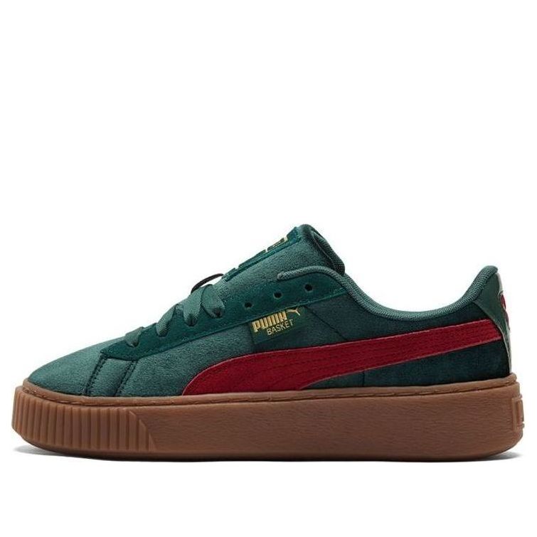 Кецове и обувки Puma Puma Platform Velvet Зелено | 373935-03