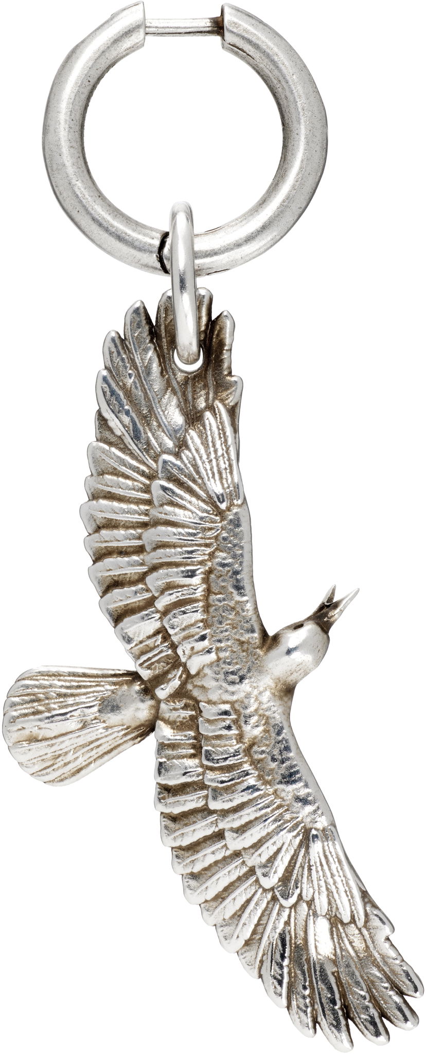 Обеци Ann Demeulemeester Ann Demeulemeester Algot Silver-Tone Crow Charm Single Earring Металик | B0012988-JW020-070