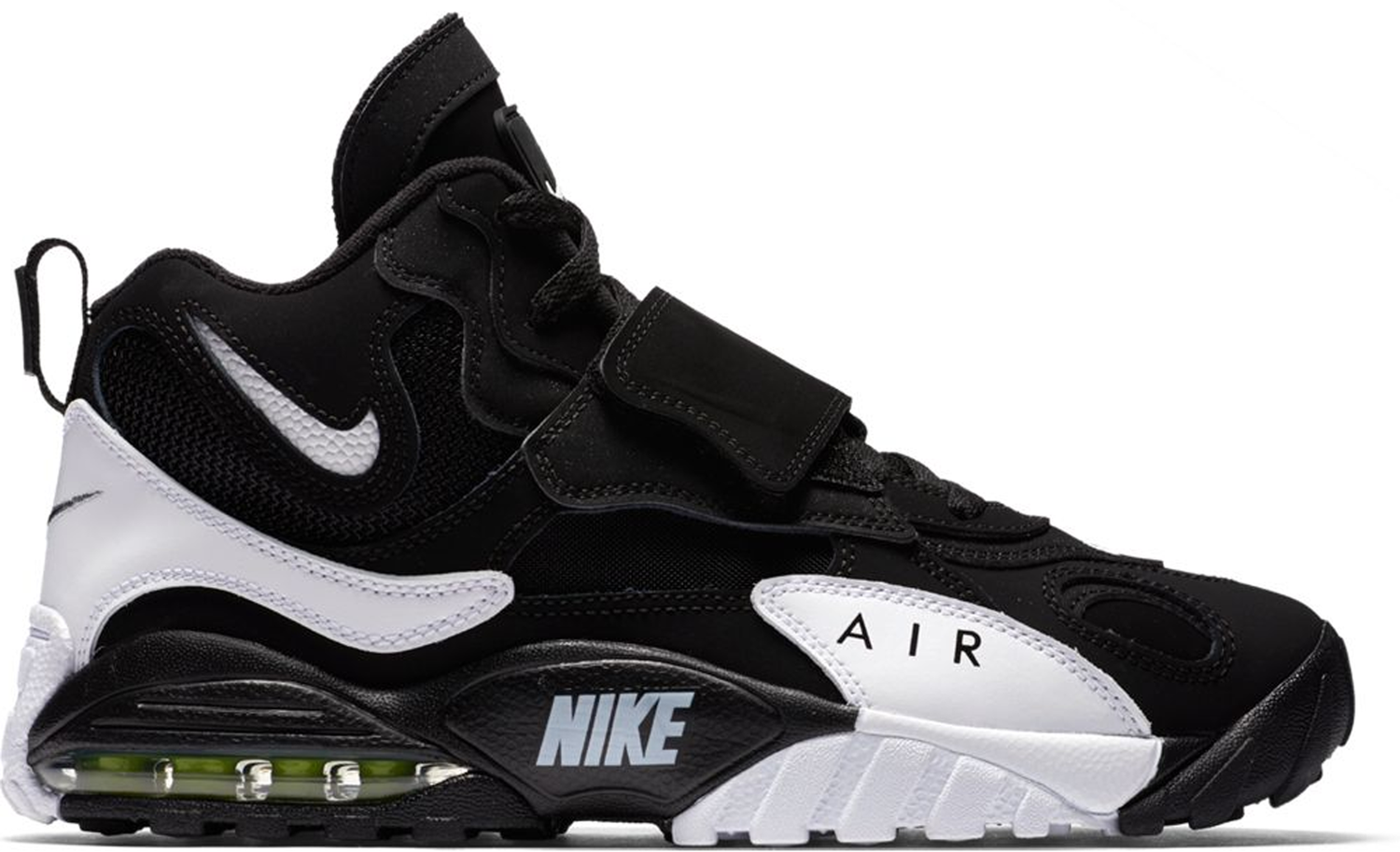 Кецове и обувки Nike Air Max Speed Turf Black White Voltage Yellow Черно | 525225-011, 0
