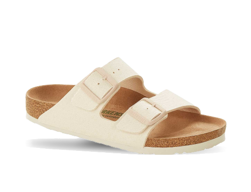 Кецове и обувки Birkenstock Sandalen Arizona TEX Canvas, eggshell Бежово | 1022291