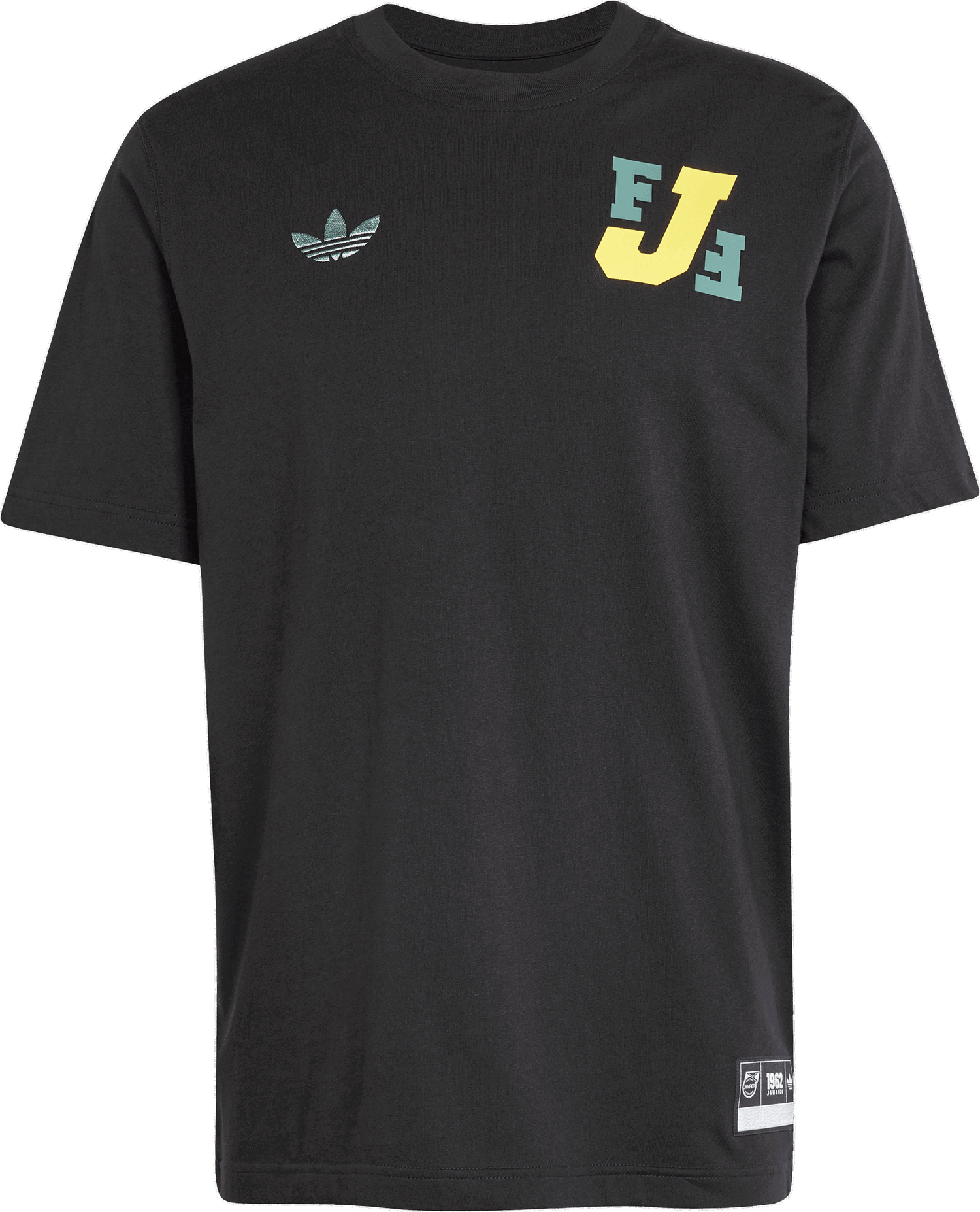 Тениска adidas Originals adidas Originals JAMAICA VRCT T-Shirt Черно | je5331, 1