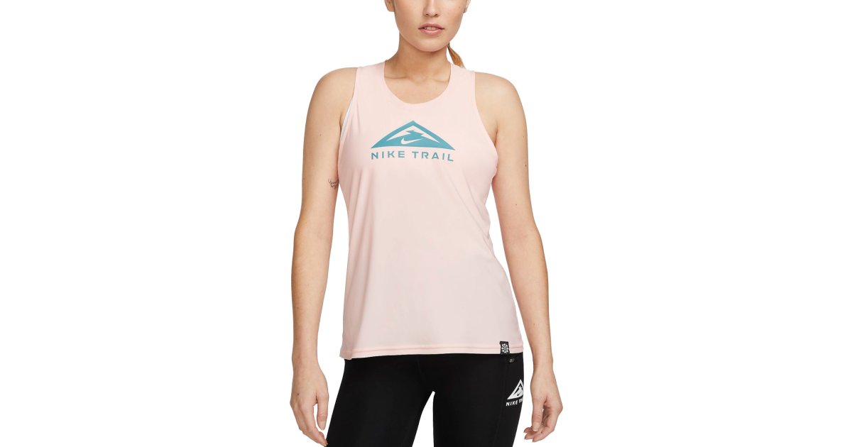 Потник Nike Dri-FIT Trail Running Tank Top Розово | dx1023-686, 1