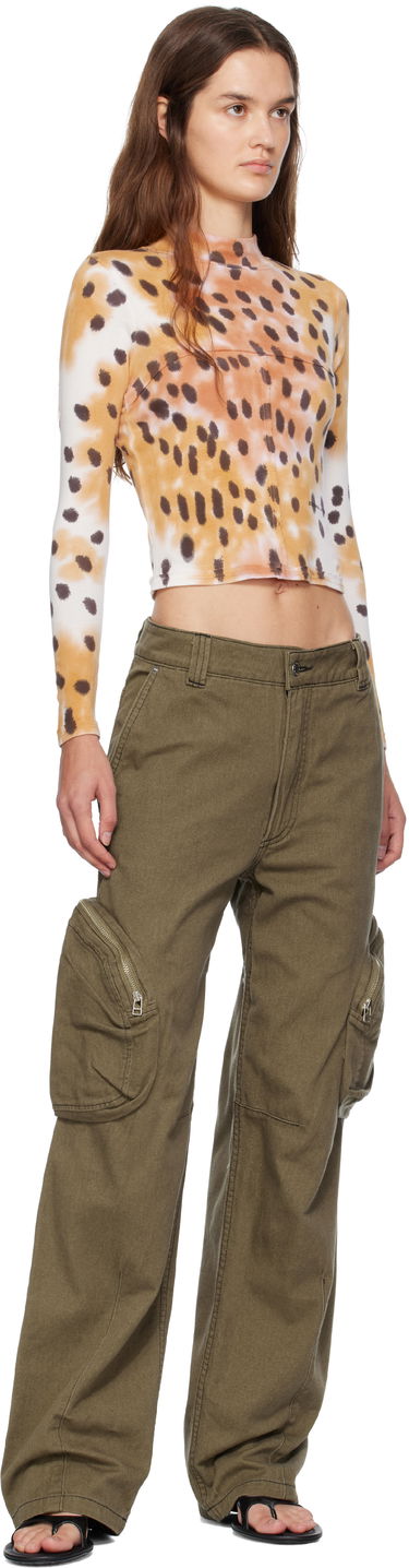 Карго панталони Eckhaus Latta Eckhaus Latta Cargo Pants Зелено | 1410-EL-PF25-E -, 3