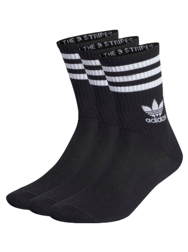 Mid Cut Crew Socks – 3 pack