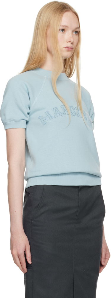 Пуловер Maison Margiela Maison Margiela Short Sleeve Sweatshirt Сиво | S51GU0136 M25016, 4