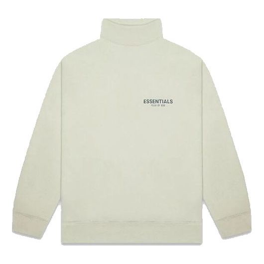 Пуловер Fear of God Essentials Mock Neck Sweatshirt Зелено | FOG-FW20-306