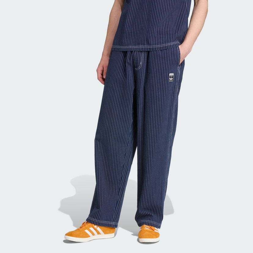 Панталони adidas Performance Wabash Relaxed Fit Chino Pants Синьо | JW0178