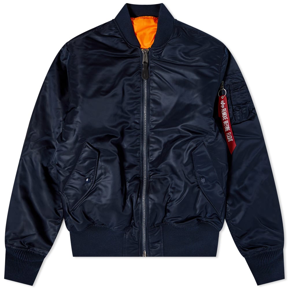 Яке бомбър Alpha Industries Classic MA-1 Jacket Тъмно синьо | 100101-07, 0