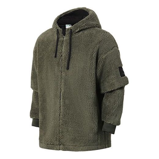 Суитчър Puma Classics Winter Sherpa Hoodie Jacket Зелено | 530271-64, 0