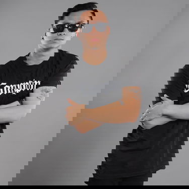 Тениска Urban Classics Compton Tee Черно | mt268 black, 0