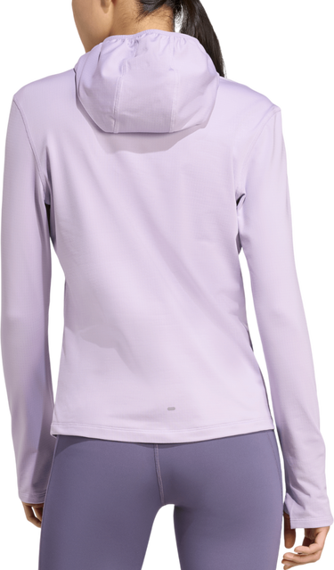 Суитчър adidas Originals Own the Run Hooded Running Top Лилаво | jw9653, 1