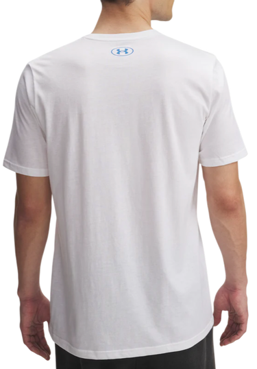 Тениска Under Armour Triple Stack Logo Short Sleeve T-Shirt Бяло | 6004173-100, 1