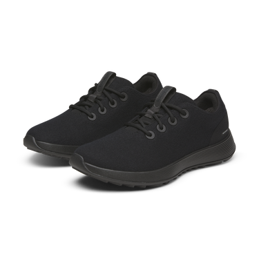 Кецове и обувки Allbirds Wool Runner NZ Comfortable Walking Water-Repellent Черно | A12019M, 4