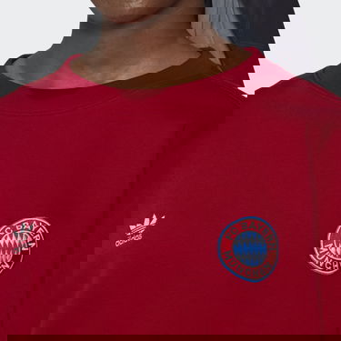 Суитчър adidas Originals FC Bayern Essentials Trefoil Crewneck Червено | IC5092, 2
