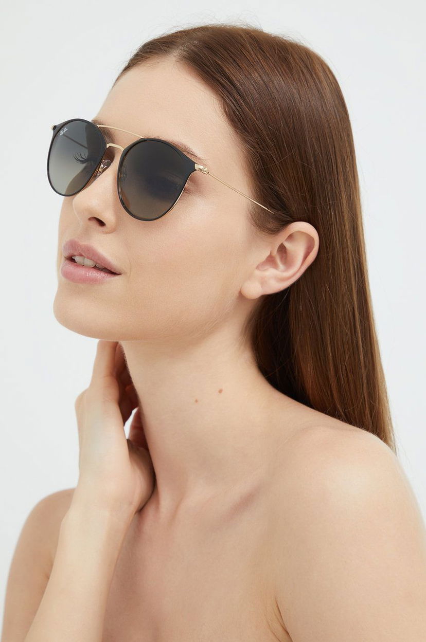 Слънчеви очила Ray-Ban Round Sunglasses Черно | RB3546.187/71