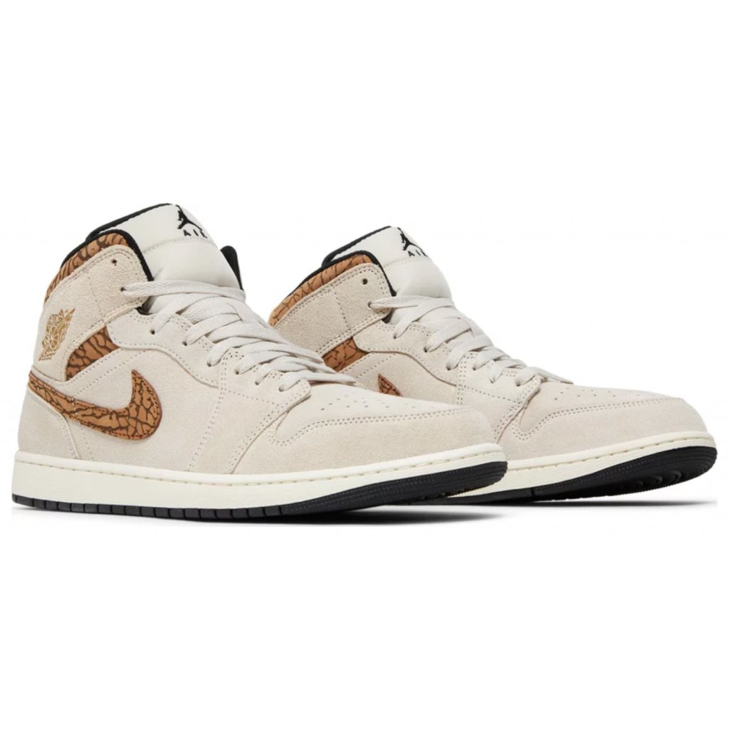 Кецове и обувки Jordan Air Jordan 1 Mid SE Бежово | DZ5369-102, 1