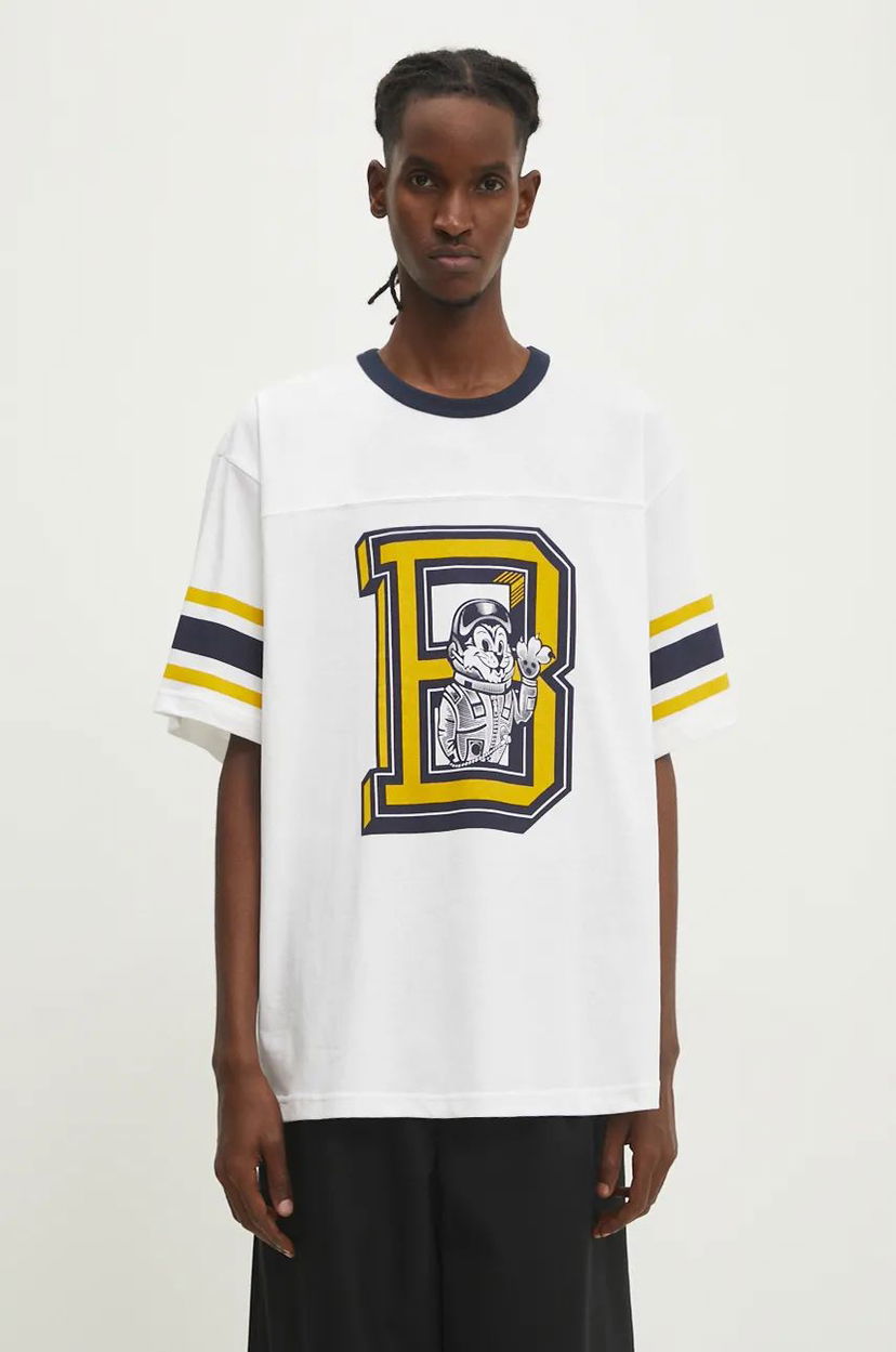 Тениска BILLIONAIRE BOYS CLUB College Sport T-Shirt Бяло | B24353