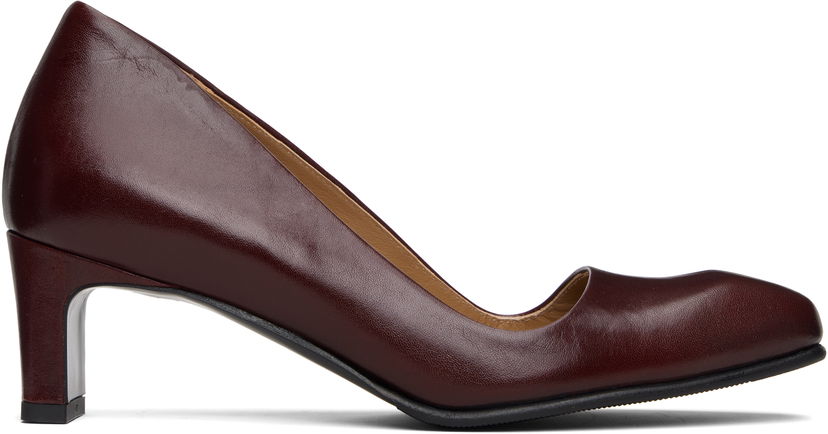 Кецове и обувки OUR LEGACY Karasu Heels Бургунди | A4257KT