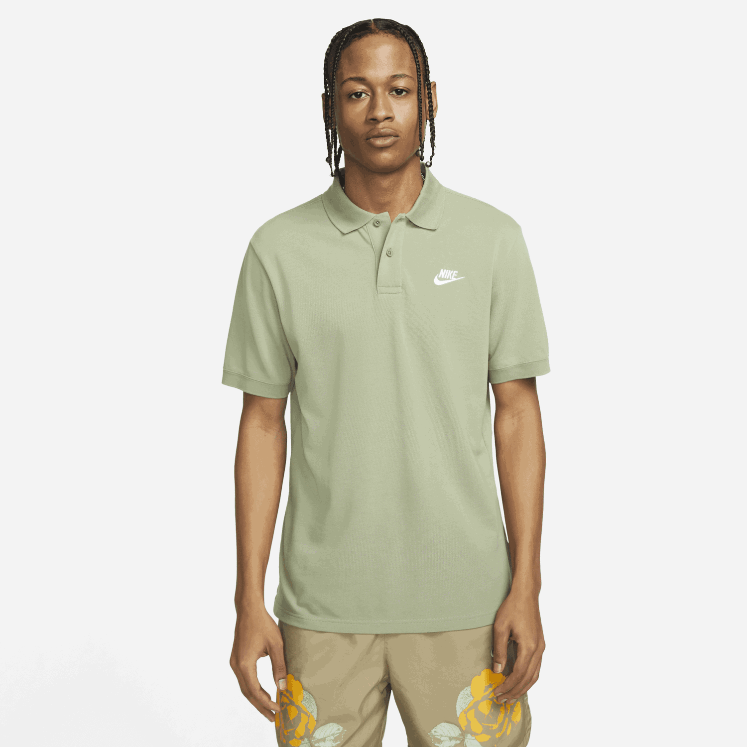 Поло тениска Nike Polo Shirt Зелено | CJ4456-386, 0