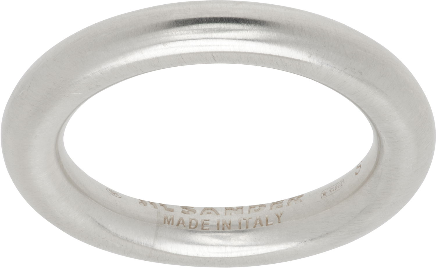 Пръстен Jil Sander Jil Sander Band Ring Металик | J29UQ0003_P6998, 0