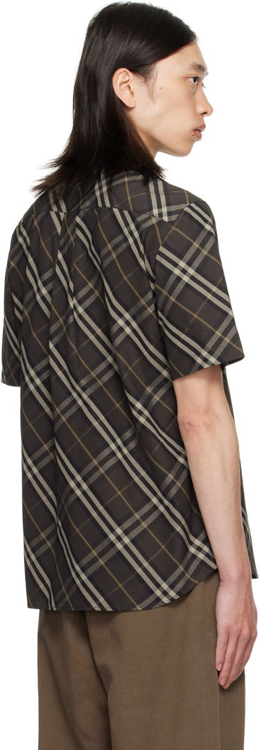 Риза Burberry Burberry Relaxed Fit Check Cotton Shirt Кафяво | 8116127, 2