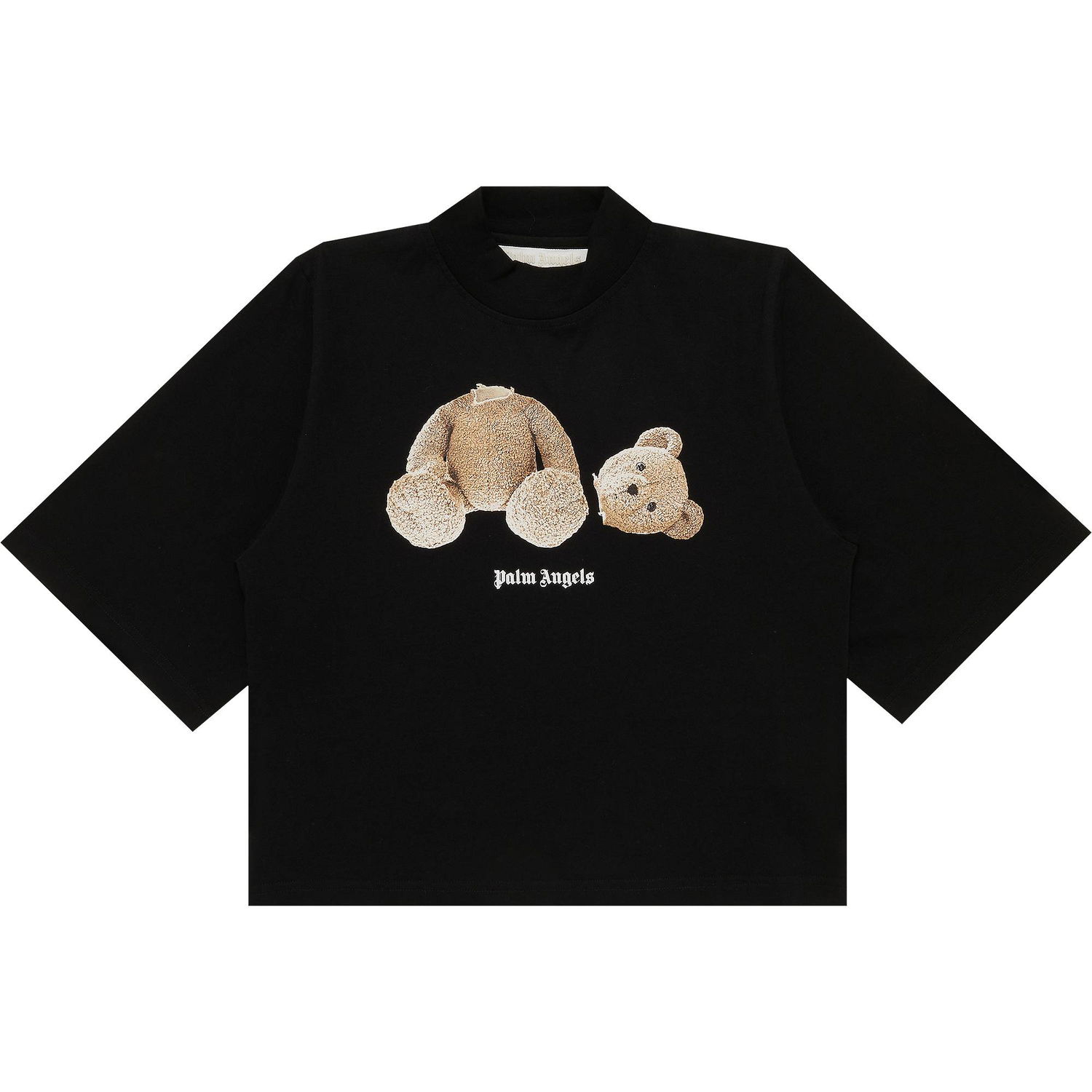 Тениска Palm Angels Bear Cropped Tee Черно | PWAA020C99JER0011060, 1