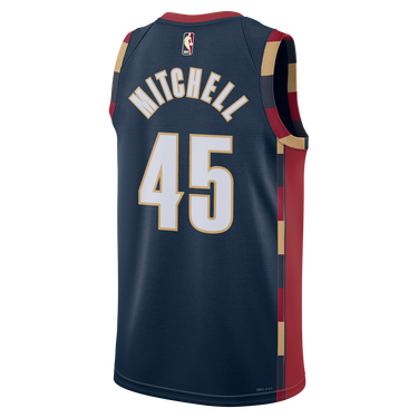 Фланелка Nike Cleveland Cavaliers Hardwood Classics Dri-FIT NBA Swingman Jersey Тъмно синьо | HM4773-420, 1