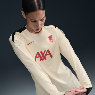 Пуловер Nike Liverpool FC Strike Special Edition Dri-FIT Knit Crewneck Soccer Jersey Бежово | HJ2180-114, 2