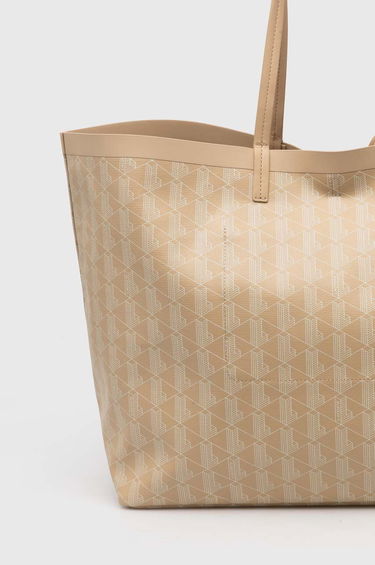 Голяма пазарска чанта Lacoste Beige Shopper Bag With Pouch Бежово | NF4345ZE, 3
