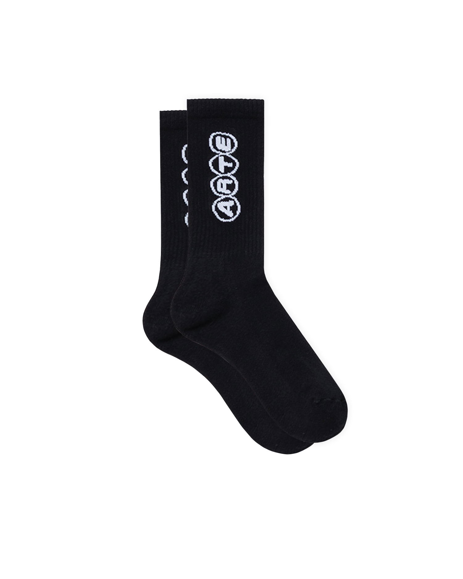Чорапи Arte Antwerp Arte Antwerp Circle Logo Socks Черно | AW25-236M-BLK, 0
