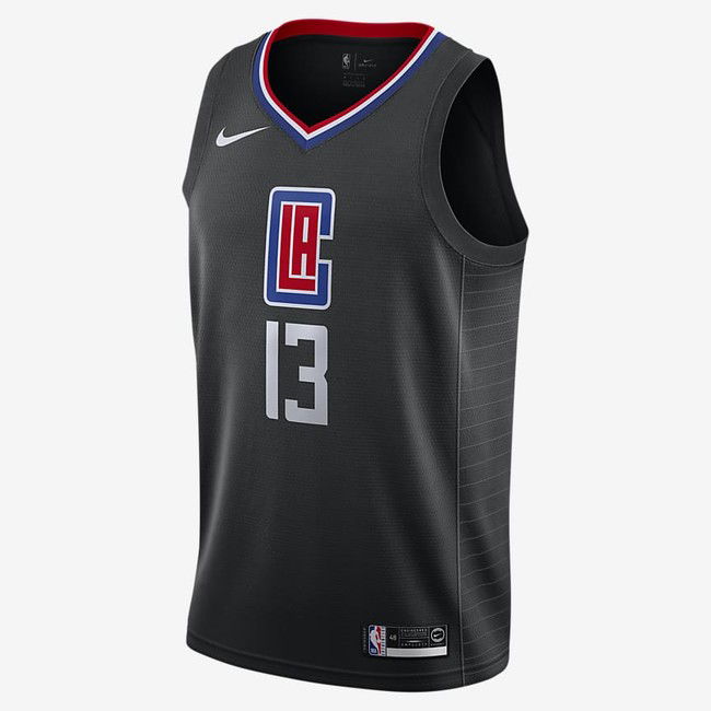 Фланелка Nike Kawhi Leonard Clippers Statement Edition 2020 Jersey Черно | CV9480-011, 1