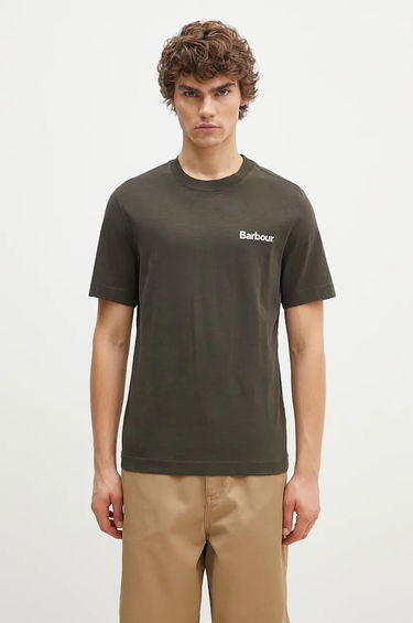 Тениска Barbour Pitbright Relaxed T-Shirt Зелено | MTS1351, 0
