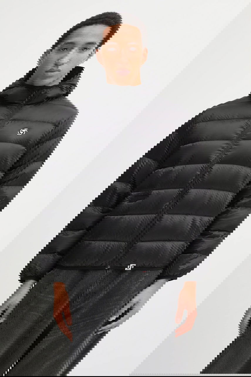 Пухо яке AAPE by A Bathing Ape 29 Now Hooded Puffer Jacket Черно | AAPDNM7720XXP, 0