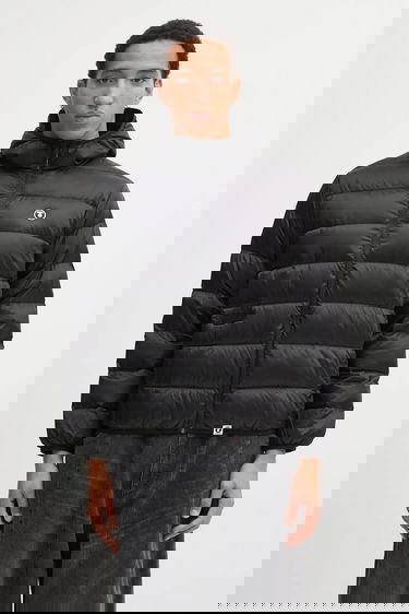 Пухо яке AAPE by A Bathing Ape 29 Now Hooded Puffer Jacket Черно | AAPDNM7720XXP, 0