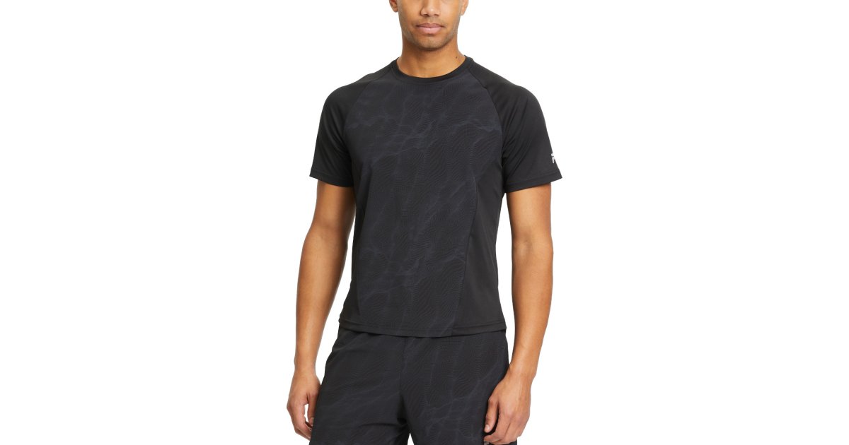 Тениска FILA Royan Черно | fam0524-83290, 1