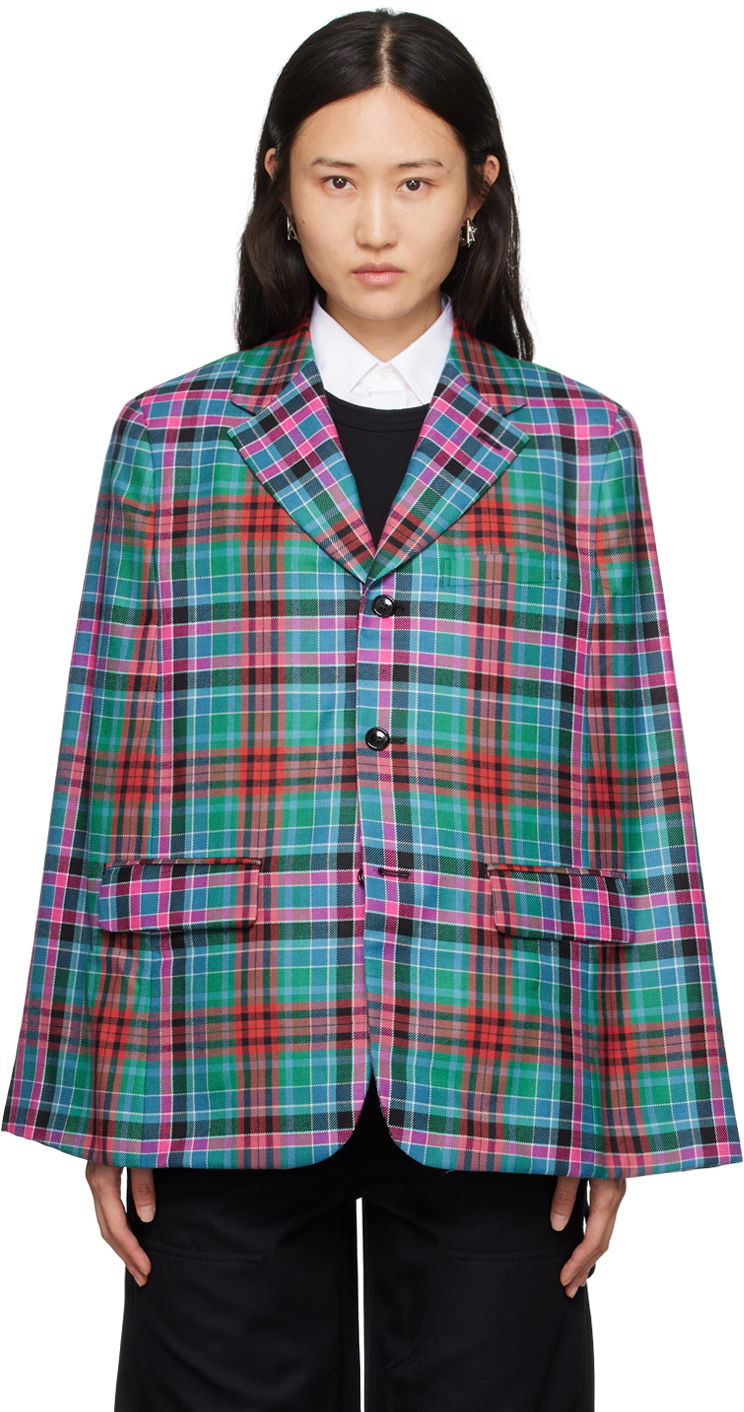 Яке Comme des Garçons Tartan Jacket Многоцветен | PL-J041-051, 0