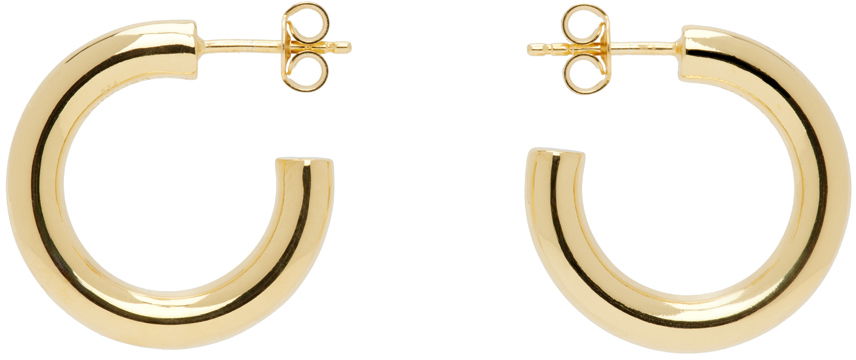 Обеци LEMAIRE Lemaire Small Classic Hoop Earrings Жълто | JW0088 LO0050, 0