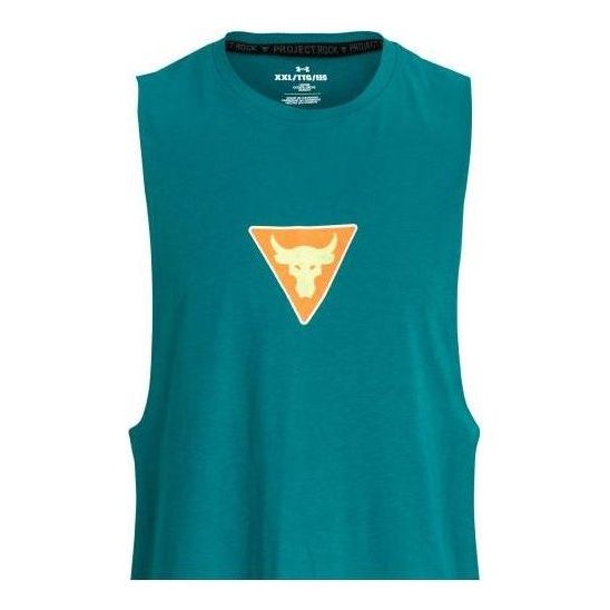 Потник Under Armour Project Rock Dmnd Tank Зелено | 1377293-722