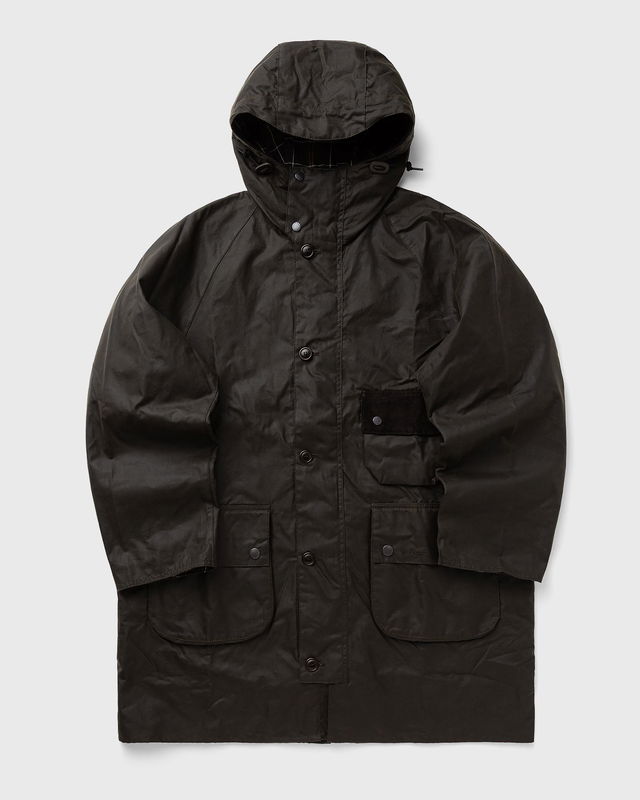 Solway Hooded Waxed Trench Jacket