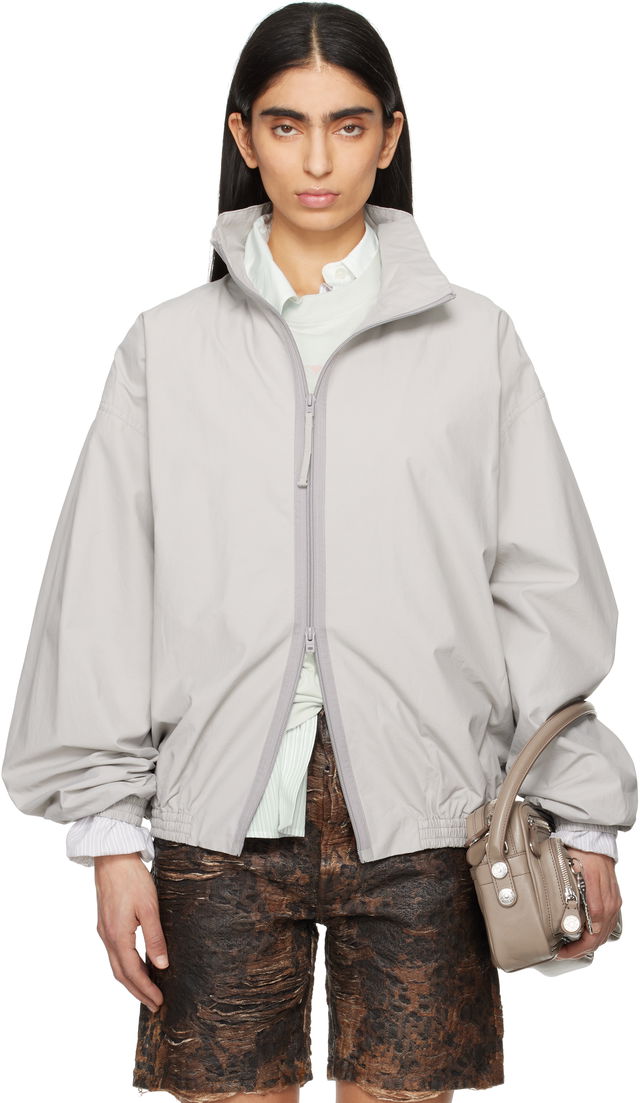 Acne Studios Logo Zip Up Jacket