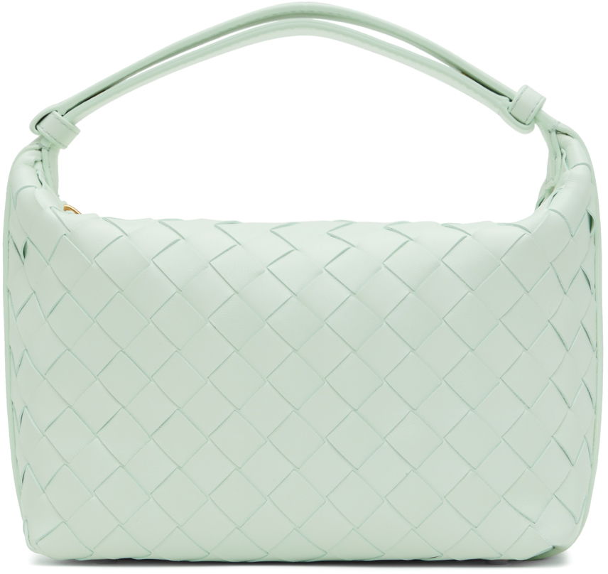 Дамска чанта Bottega Veneta Mini Wallace Bag Зелено | 754443 VCPPF, 0