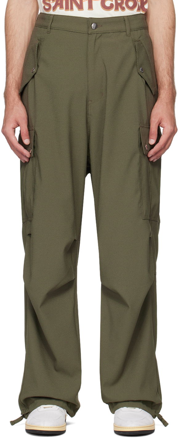Карго панталони Rhude Four-Pocket Cargo Pants Зелено | RHPS24PA12320372, 0
