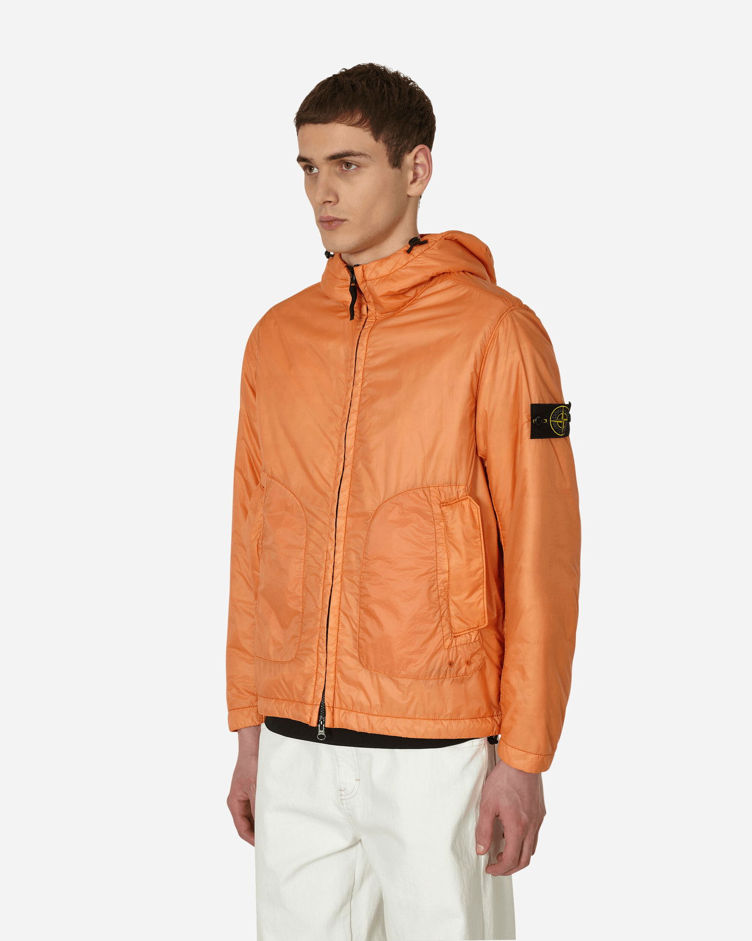 Яке Stone Island Packable Garment Dyed Micro Yarn PrimaLoft®-TC Jacket Оранжево
 | MO781542025 V0073, 1