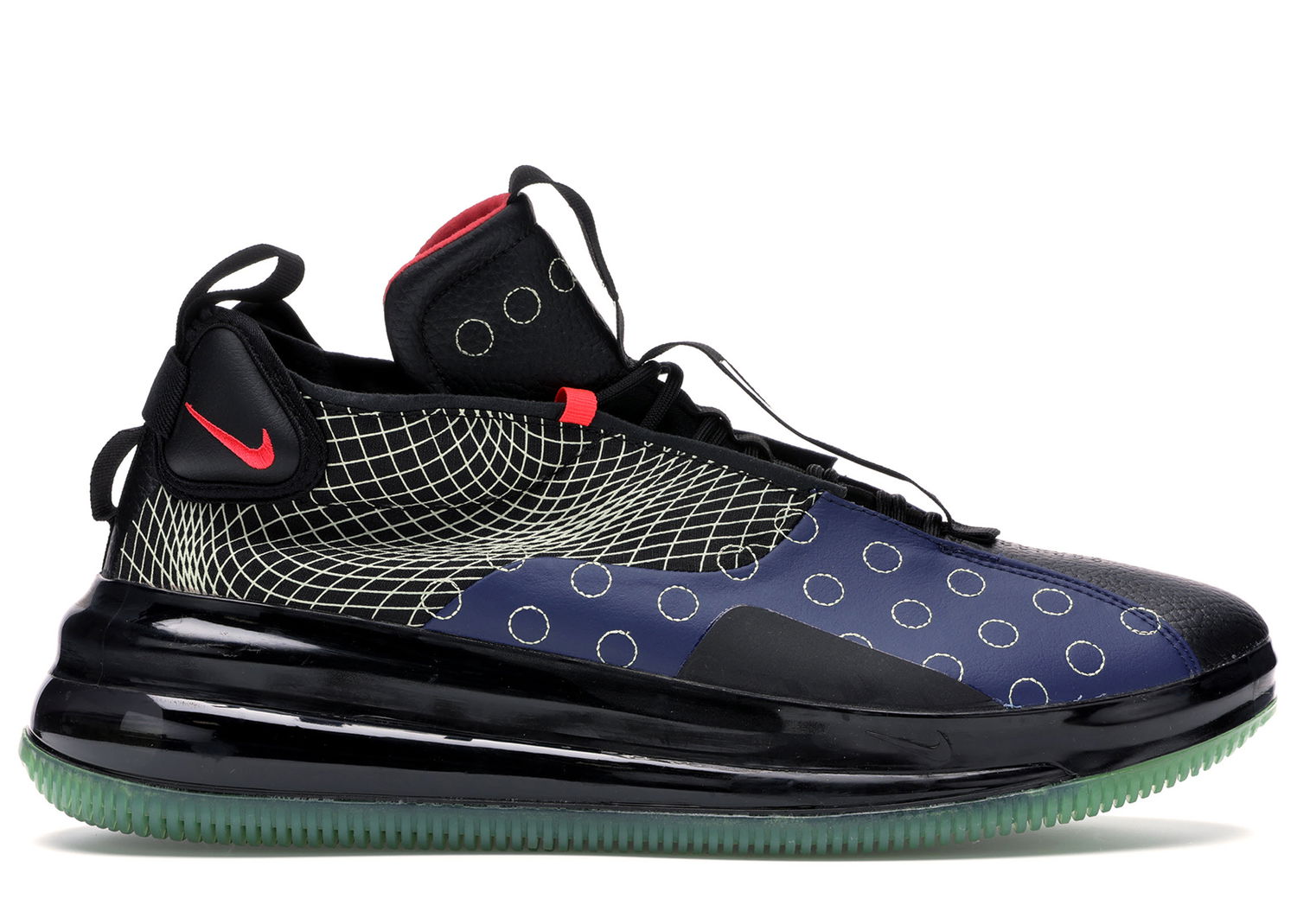 Кецове и обувки Nike Air Max 720 Waves Blue Void Black Черно | BQ4430-400, 0