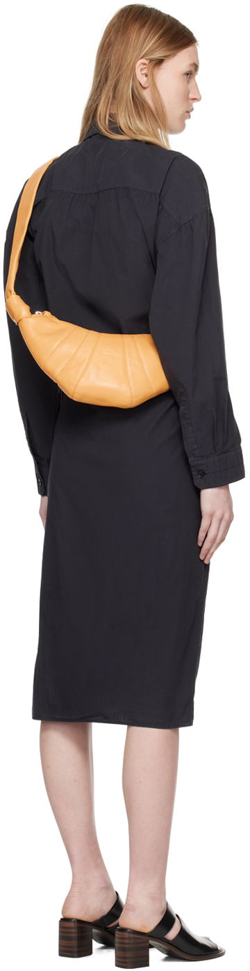 Pокля LEMAIRE Lemaire Wrap Midi Dress Черно | DR1024 LF445, 2