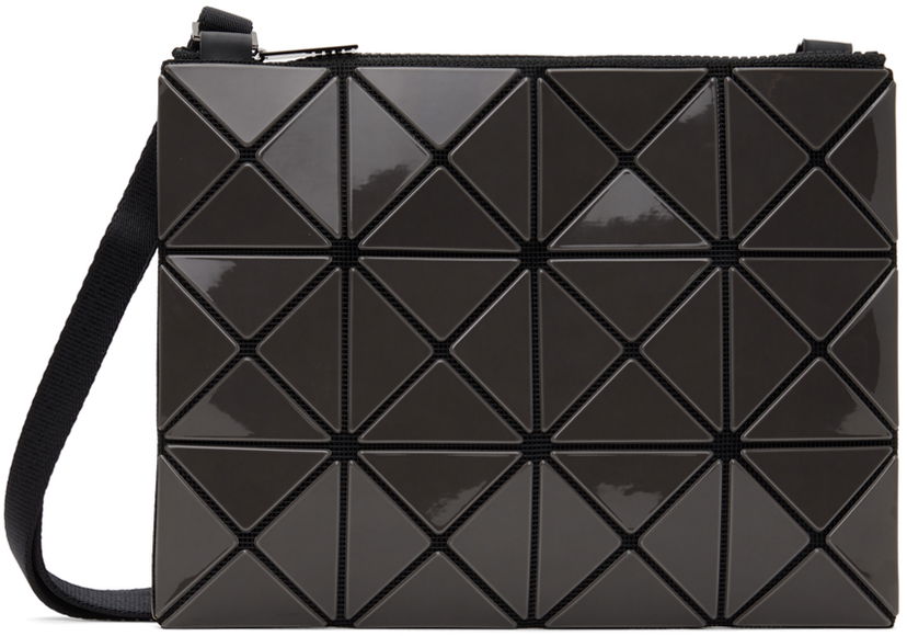 Чанта през рамо BAO BAO ISSEY MIYAKE Geometric Pattern Crossbody Bag Сиво | BB48AG606