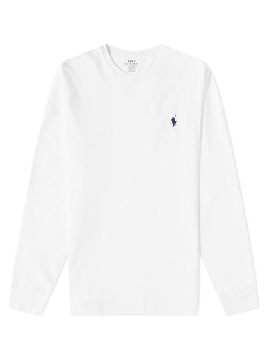 Тениска Polo by Ralph Lauren Long Sleeve Tee Бяло | 710671467004