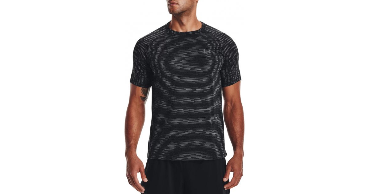 Тениска Under Armour Tech 2.0 Dash T-Shirt Черно | 1366140-001, 1