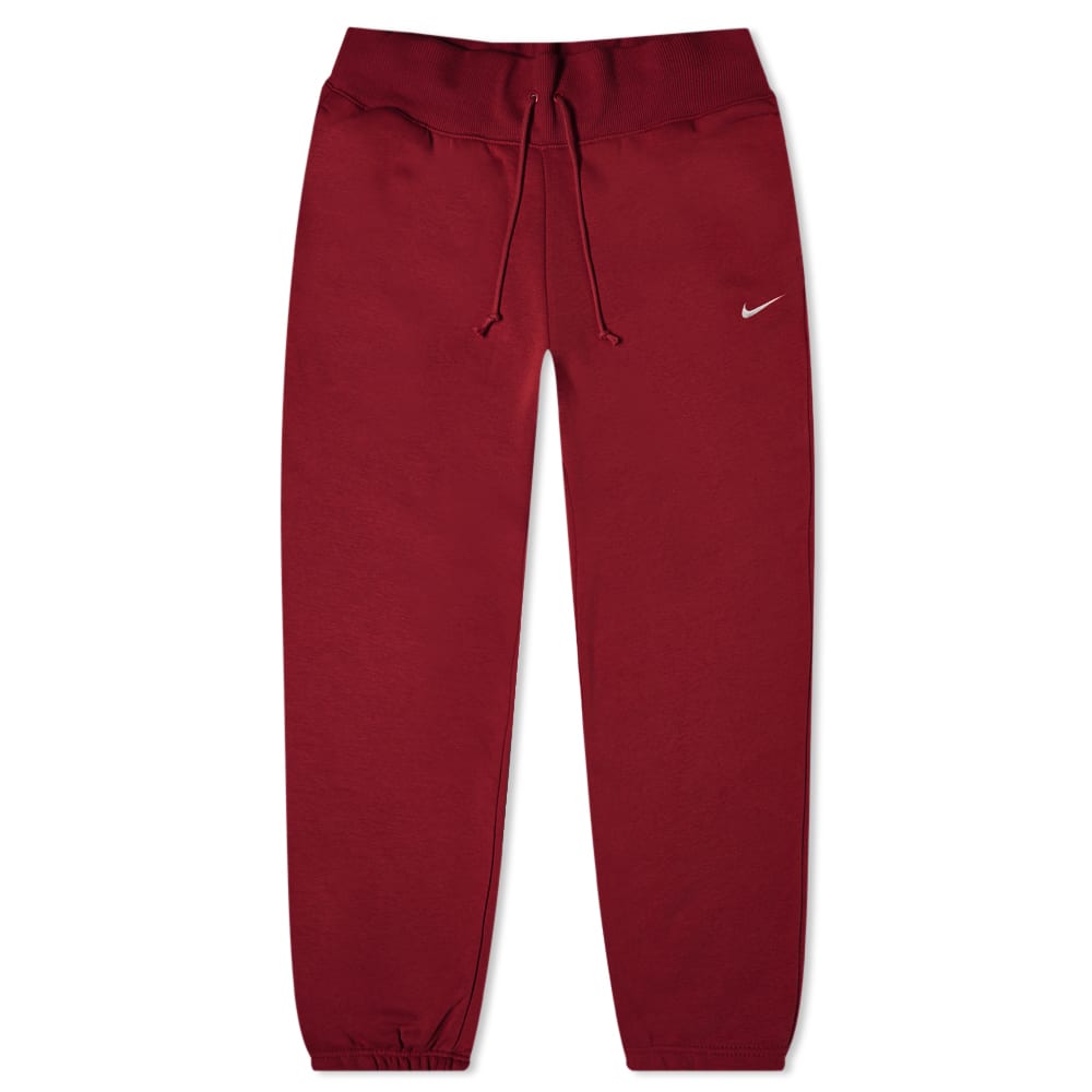 Спортни панталони Nike Phoenix Fleece Oversized Pant Бургунди | DQ5887-677, 0