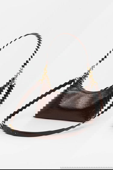 Дамска чанта Coach Leather Handbag Juliet Кафяво | CAD75, 2